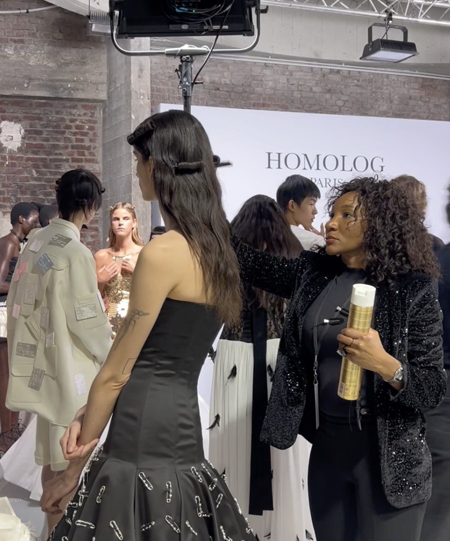 Contenu réseaux sociaux Pant'hair Coiffure — Fashion Week Paris et Caftan Week 2025 par Bouda Agency